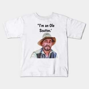 Vintage TV Westerns Funny Quote Kids T-Shirt